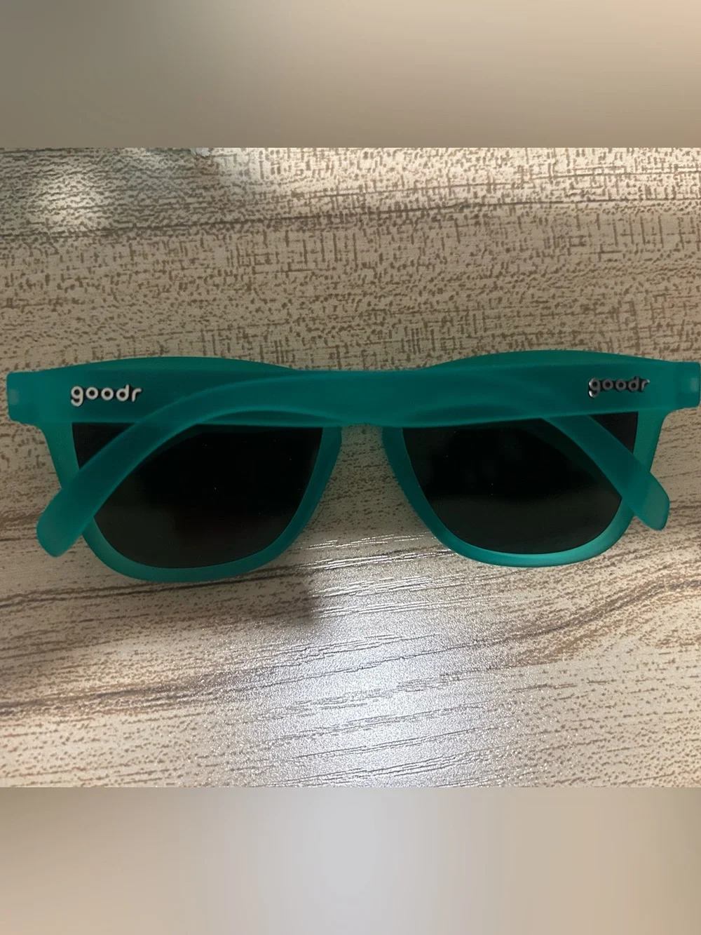 Goodr Polarized No-Slip Sunglasses Case in Teal